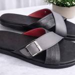 Topmost Crafts Luxe Cross-Strap Slide (Buckle Edition)