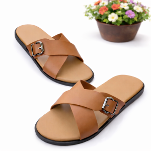 Topmost Crafts Luxe Cross-Strap Buckle Slides