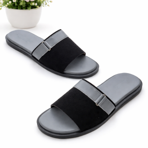 Topmost Crafts Luxe Dual-Tone Slide Sandals